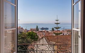 Amazing River View In Historical Lisbon